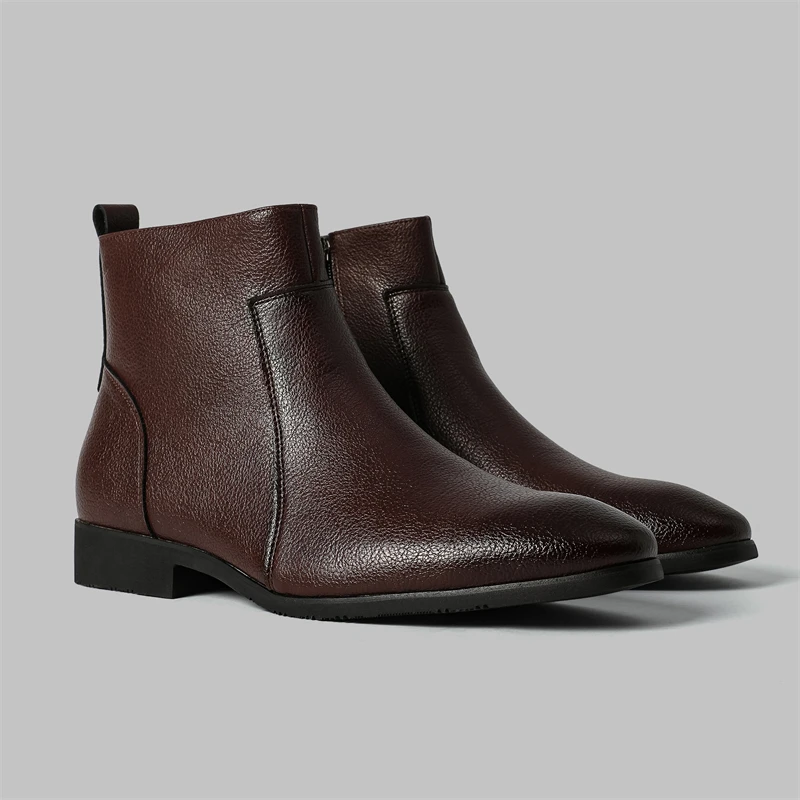 Quentin Leather Chelsea Boots