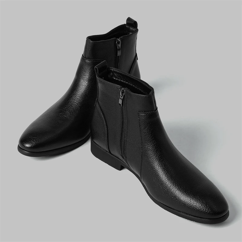 Quentin Leather Chelsea Boots