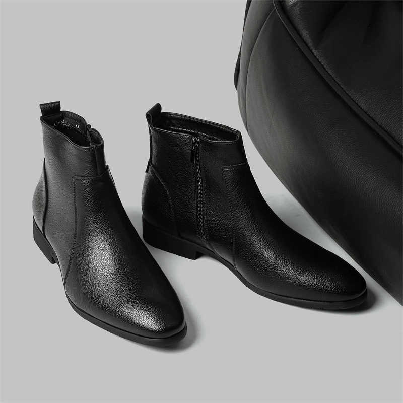 Quentin Leather Chelsea Boots