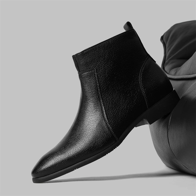 Quentin Leather Chelsea Boots