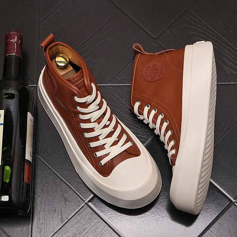 Draven Leather Sneakers