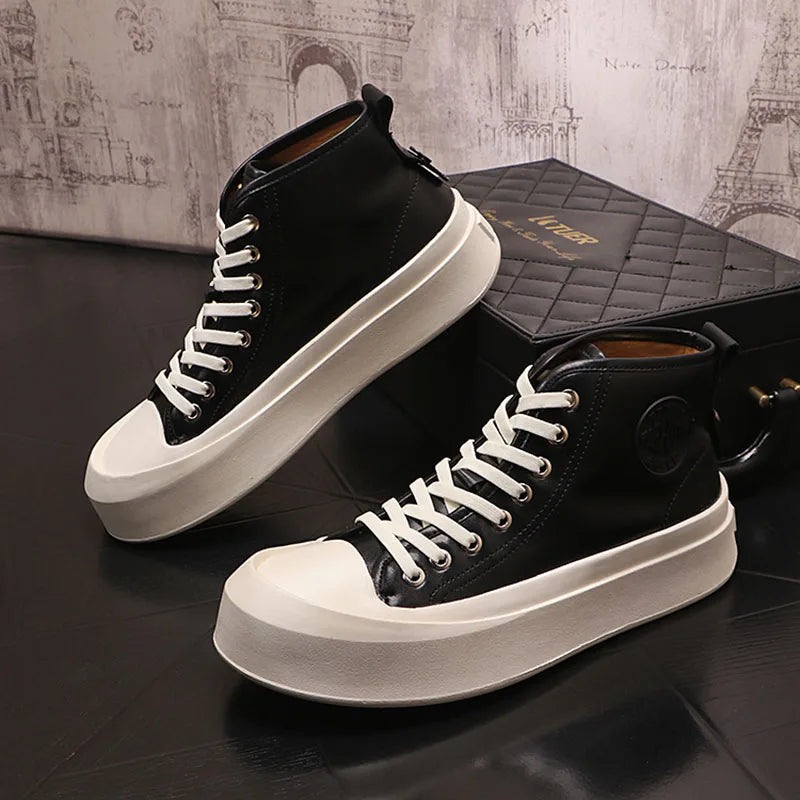 Draven Leather Sneakers