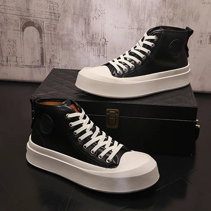 Draven Leather Sneakers