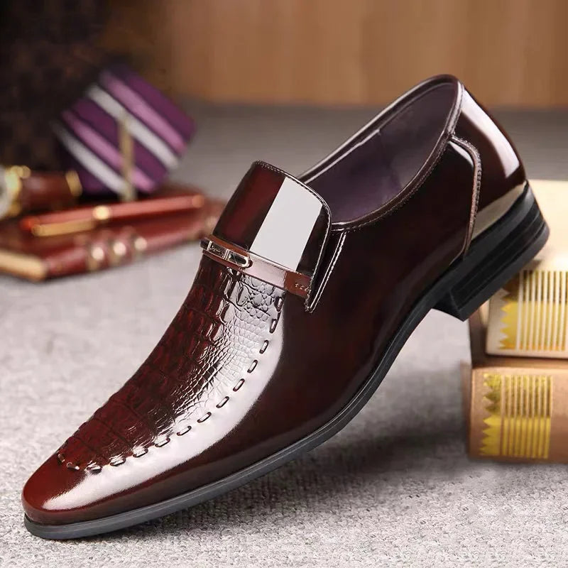 Valentino Leather Loafers