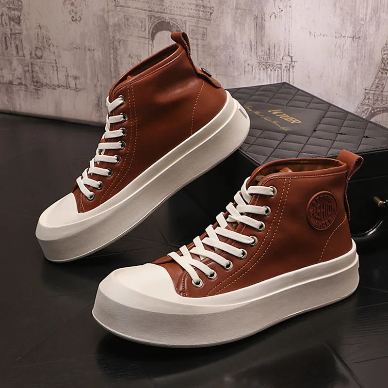 Draven Leather Sneakers