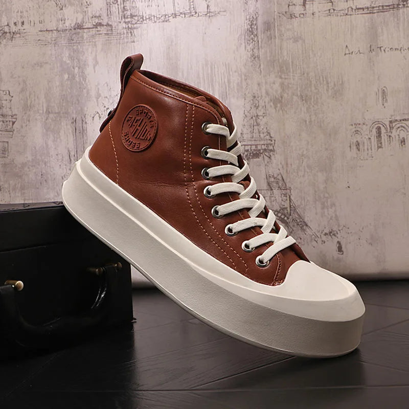 Draven Leather Sneakers