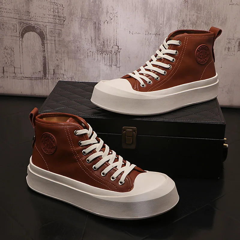 Draven Leather Sneakers