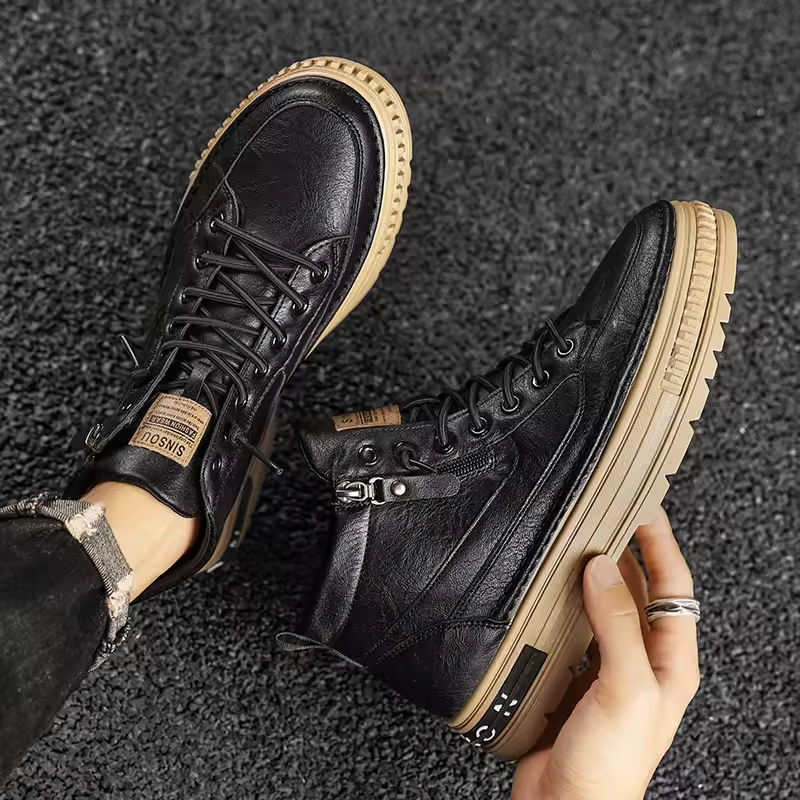 Sahara Leather Sneakers